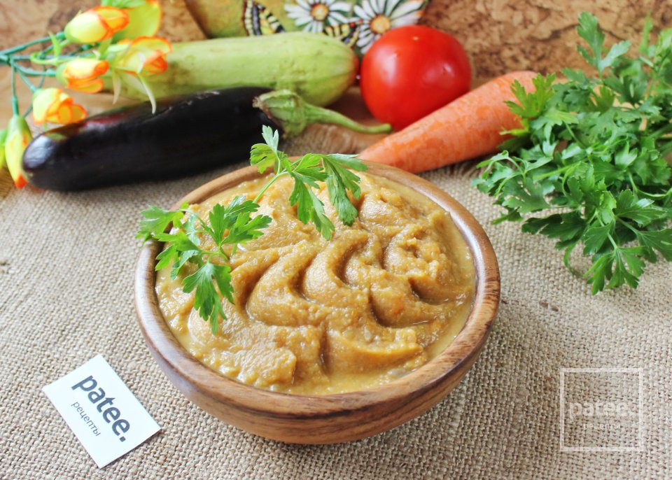 Овощная икра с вешенками в мультиварке - Шаг 13