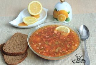 СОЛЯНКА С КОЛБАСОЙ