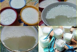 Молочный десерт для детей вместо мороженого