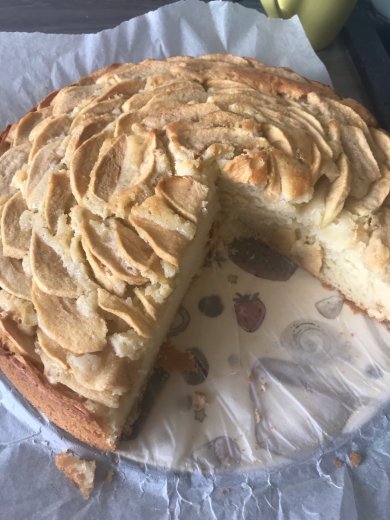 Пирог с яблоками