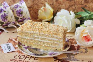 Торт "Медовик" за 40 минут