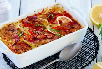 Курица с лимоном и тархуном