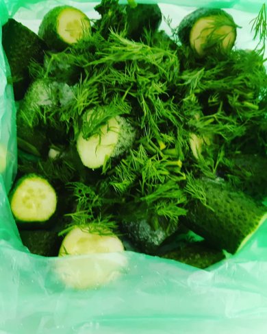 Огурчики хрустик, без сахара