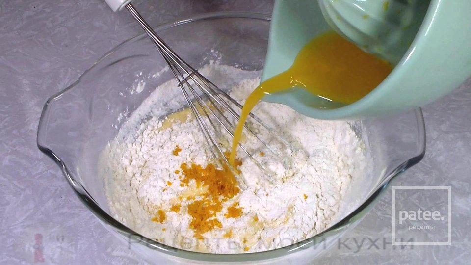 Простые кексы к чаю. Со свежими персиками - Шаг 5