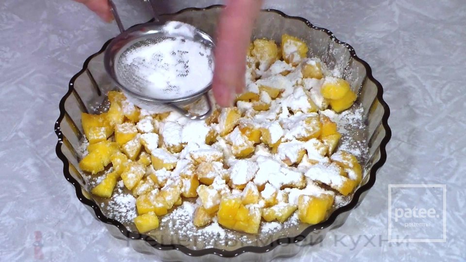 Простые кексы к чаю. Со свежими персиками - Шаг 7