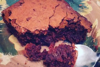 Брауни с необычной текстурой