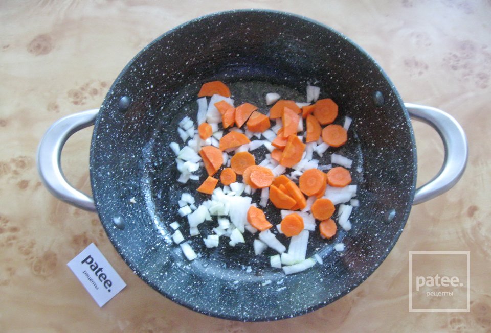 Гречка с фрикадельками и овощами - Шаг 6