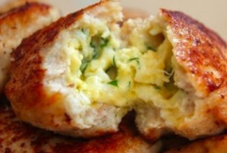 Котлеты с сырной начинкой