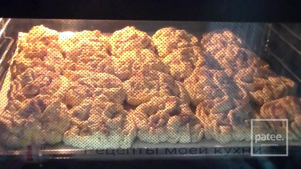 Песочное печенье Хризантемы - Шаг 10