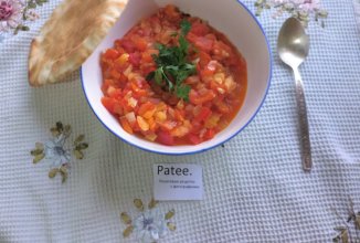 Арабские тушеные помидоры - Бандора каляя