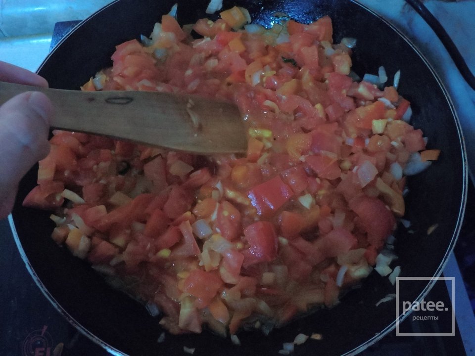 Арабские тушеные помидоры - Бандора каляя - Шаг 8