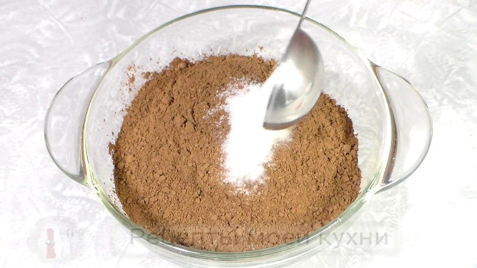 ШОКОЛАДНЫЙ БИСКВИТ - Шаг 2