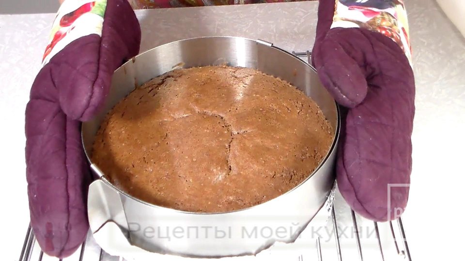 ШОКОЛАДНЫЙ БИСКВИТ - Шаг 9