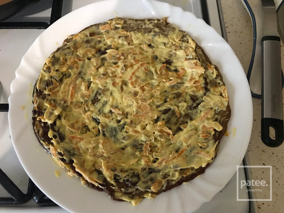 Печінковий торт - Шаг 5