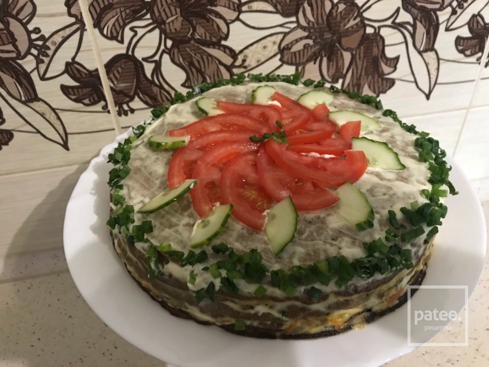 Печінковий торт - Шаг 6