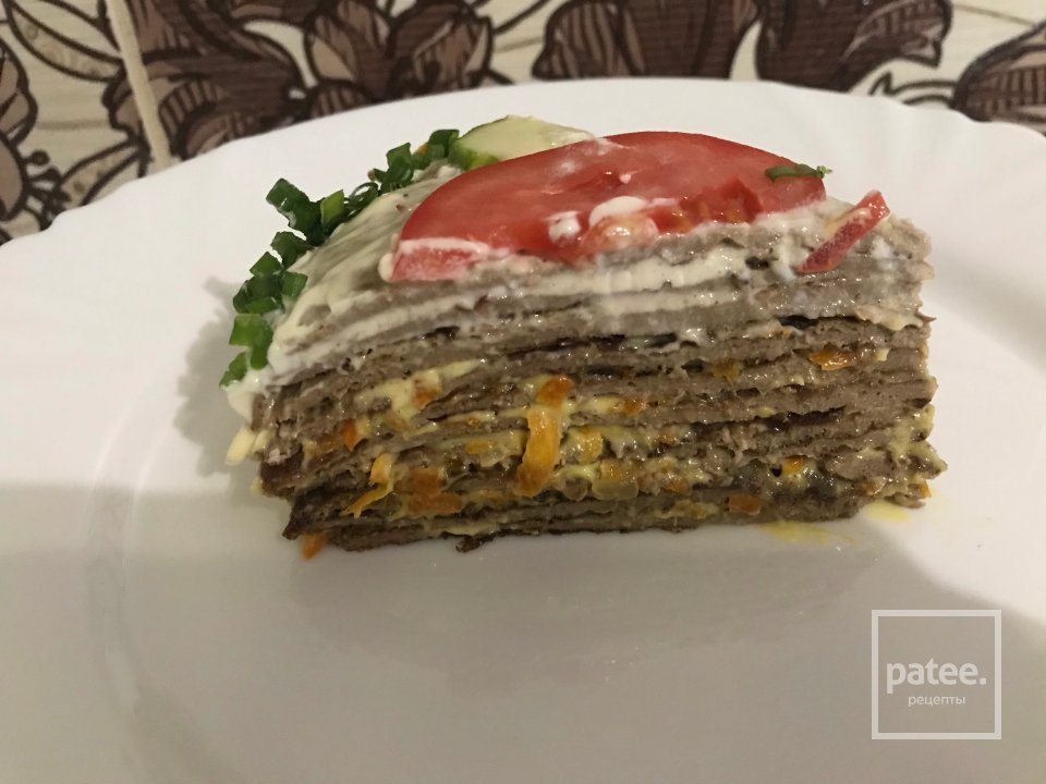 Печінковий торт - Шаг 7