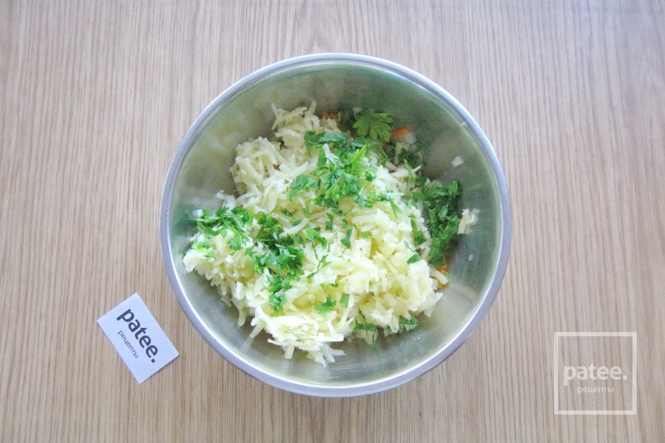 Овощные оладьи - Шаг 9