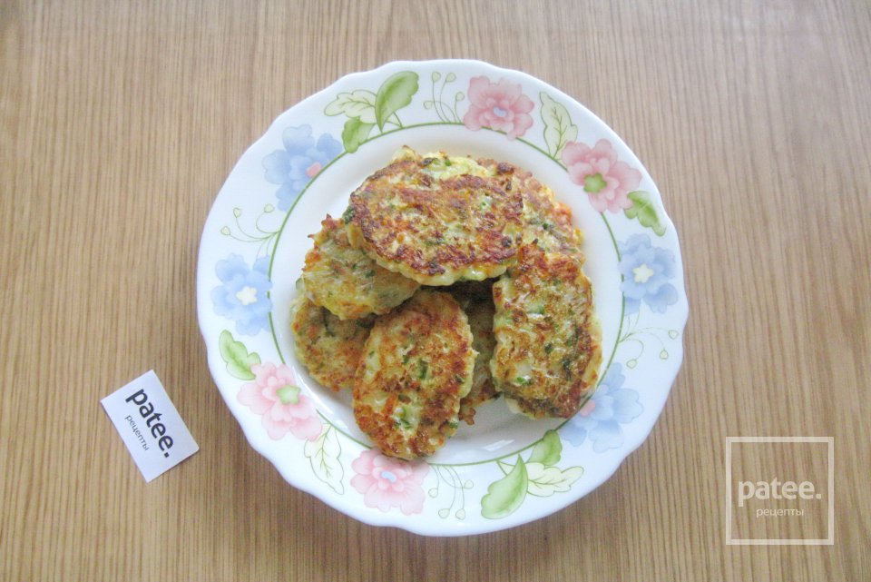 Овощные оладьи - Шаг 13