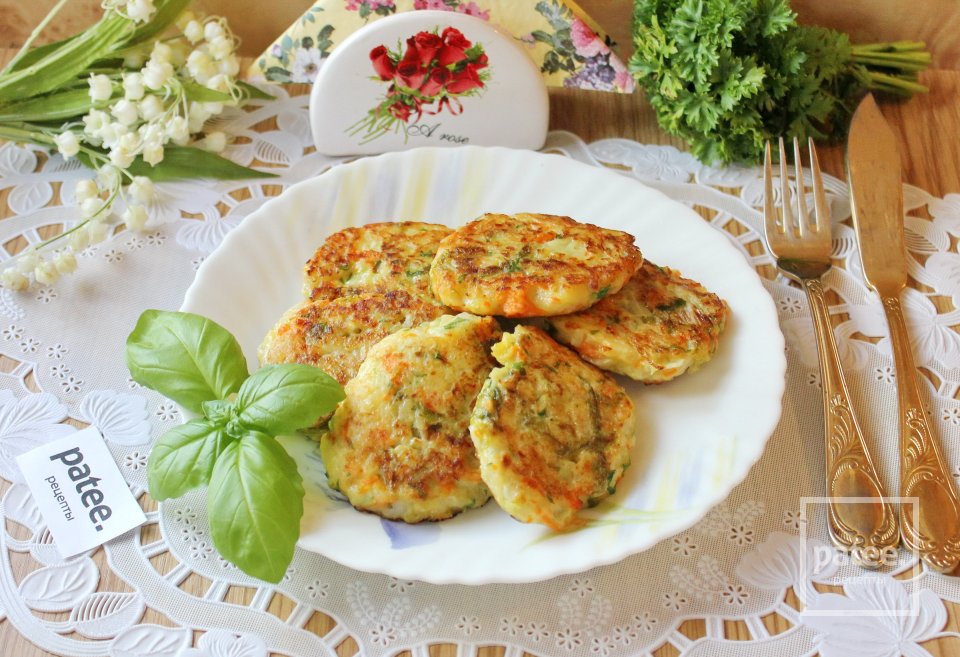 Овощные оладьи - Шаг 14