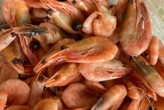 Варёные креветки