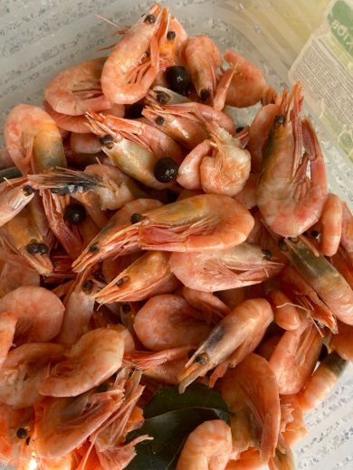 Варёные креветки - Шаг 1