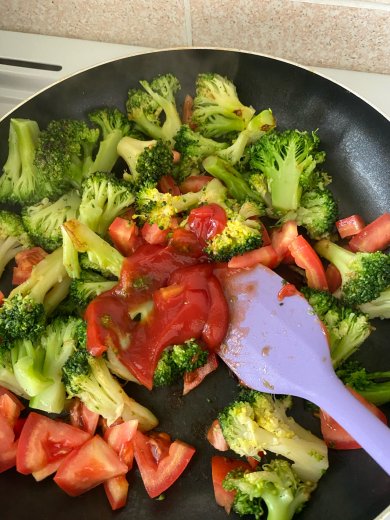 Жареное брокколи - Шаг 2