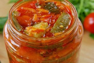 Лечо из огурцов на зиму