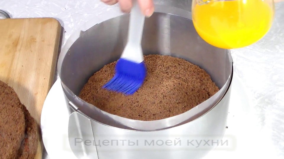 Шоколадный торт с белково масляным кремом - Шаг 6