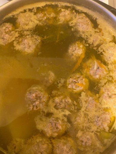 Суп с фрикадельками - Шаг 1