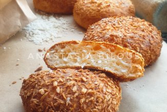 ПП  завтрак. Кокосовая булочка