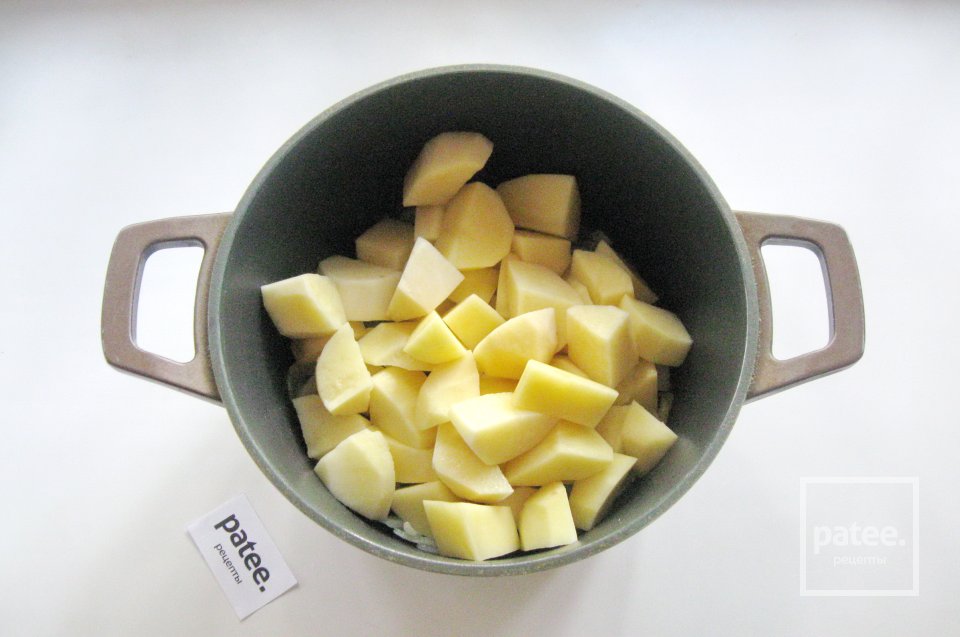 Куриное филе с баклажаном и картофелем - Шаг 4