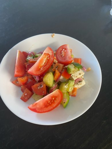 Греческий салат - Шаг 8