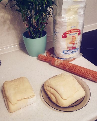 Гата с хоризом - Шаг 1