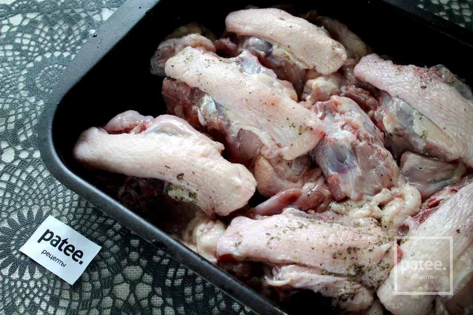 Хрустящие куриные спинки в духовке - Шаг 6