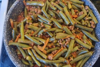 Говядина со стручковой фасолью