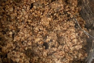 Гречка с грибами в сметане