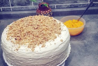 Морковный торт