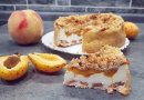 Пирог с персиками и абрикосами