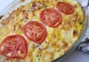Овощная запеканка с нежной курочкой