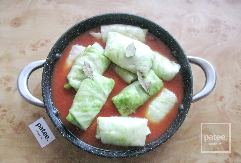 Голубцы в томатном соусе - Шаг 12