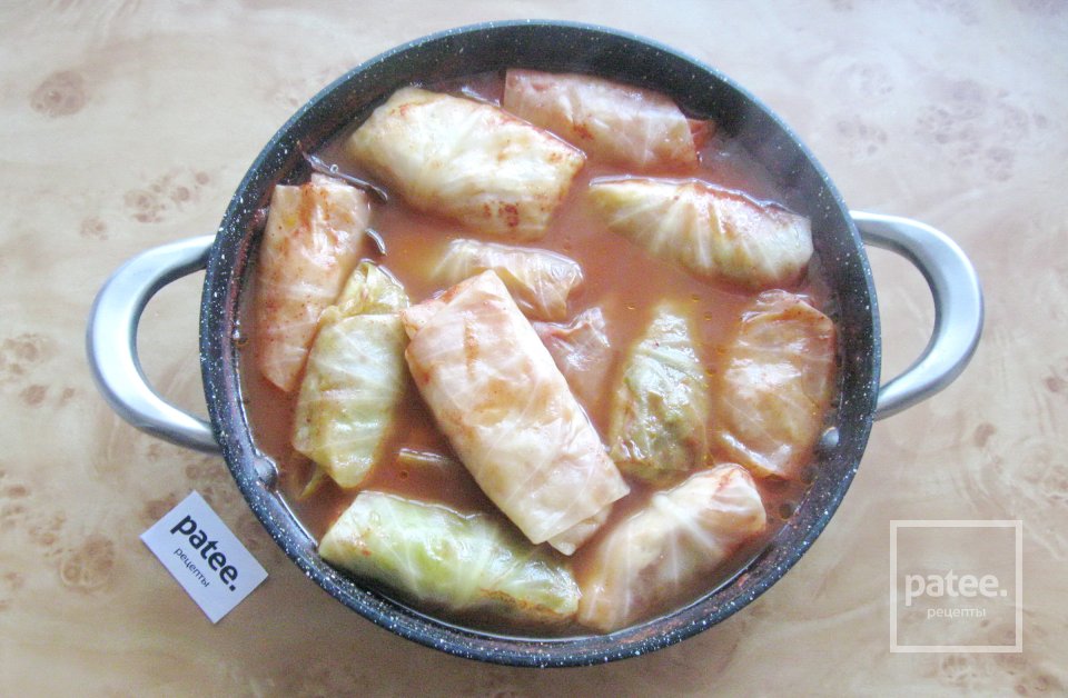 Голубцы в томатном соусе - Шаг 13