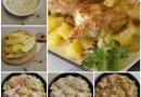 Картошка в духовке с курицей (под соусом)