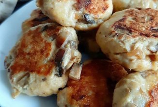 Котлеты с грибами