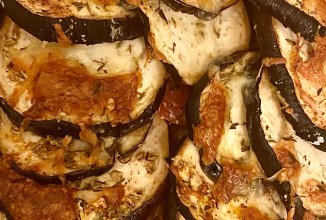 Запеканка из баклажанов