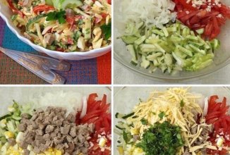 Салат «Бахор»