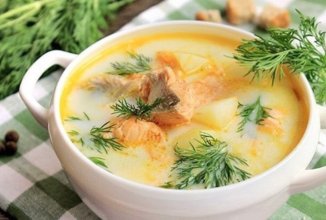 Уха по - Фински из форели