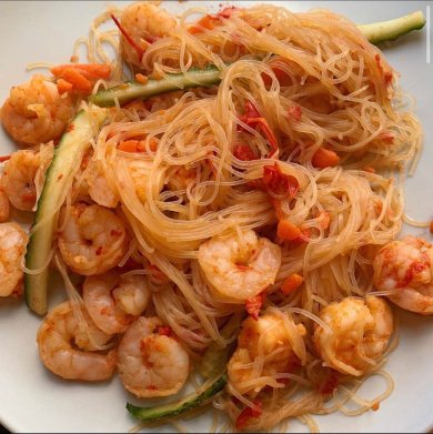 Фунчоза с креветками - Шаг 1