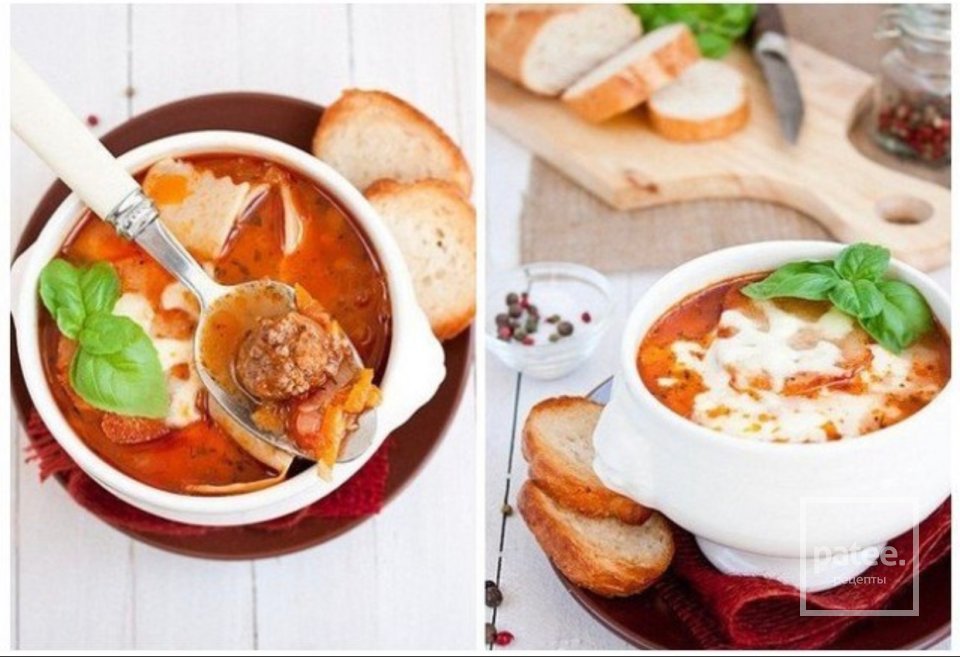 Лазанья суп - Шаг 1