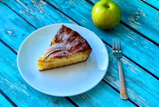 Творожная шарлотка с яблоками🍎🍏😋