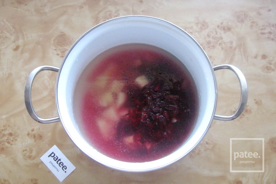 Борщ с баклажаном - Шаг 3